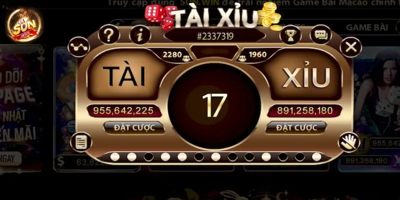 Chi tiết luật chơi và tỷ lệ trả thưởng của game Tài Xỉu tại Sunwin