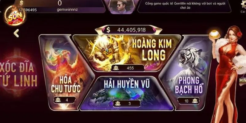 Lý do xóc đĩa tứ linh lại trở thành game hot tại Sunwin